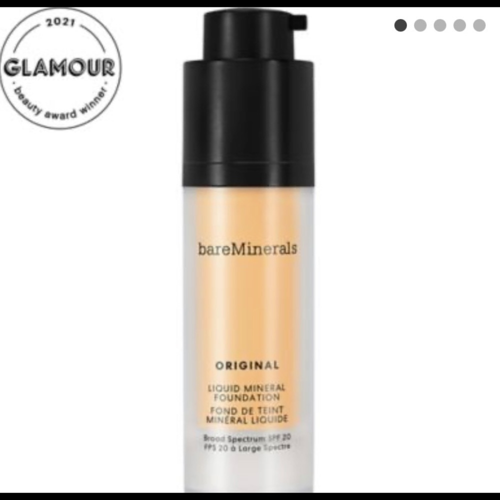 BARE MINERALS LIQUID MINERAL FOUNDATION x3
